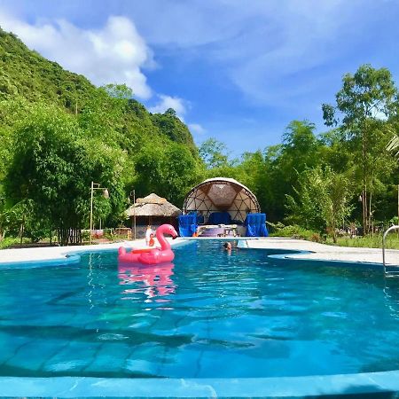 Woodstock Jungle Camp Hostel Hien Hao Buitenkant foto