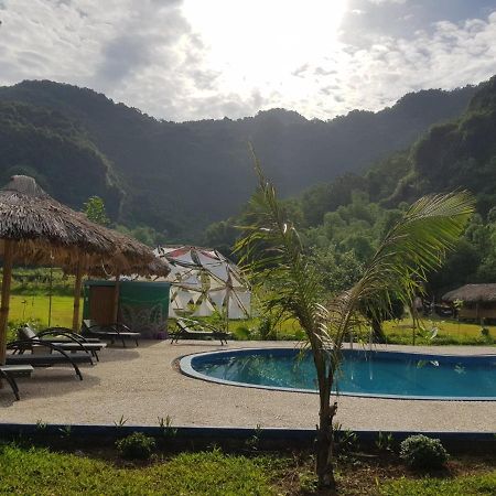 Woodstock Jungle Camp Hostel Hien Hao Buitenkant foto