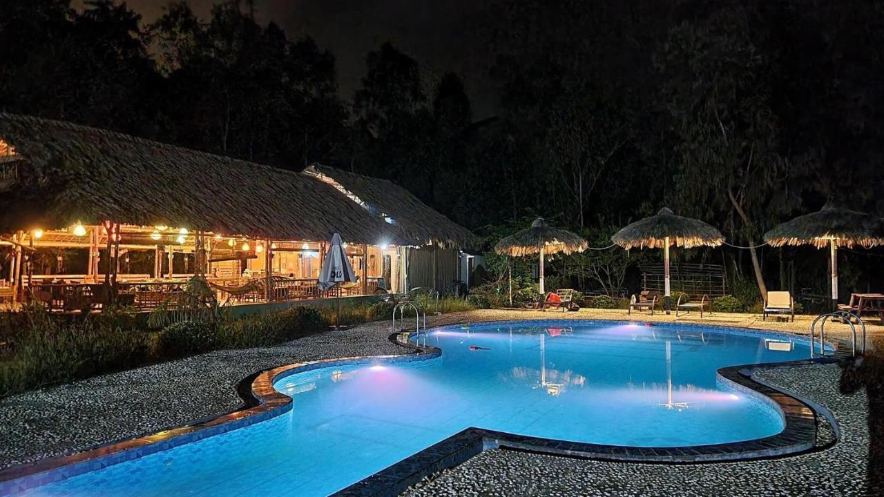Woodstock Jungle Camp Hostel Hien Hao Buitenkant foto