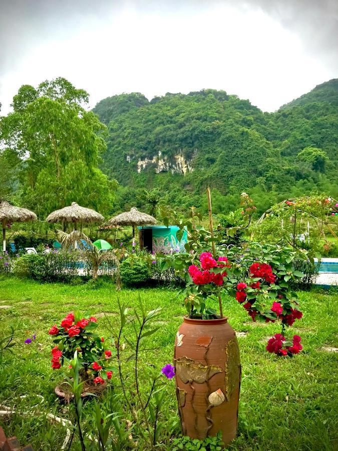 Woodstock Jungle Camp Hostel Hien Hao Buitenkant foto