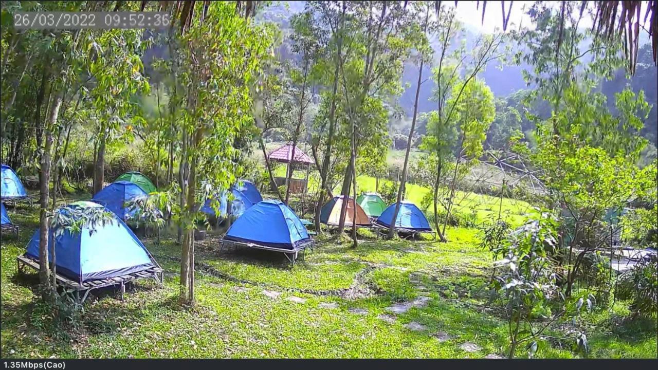 Woodstock Jungle Camp Hostel Hien Hao Buitenkant foto