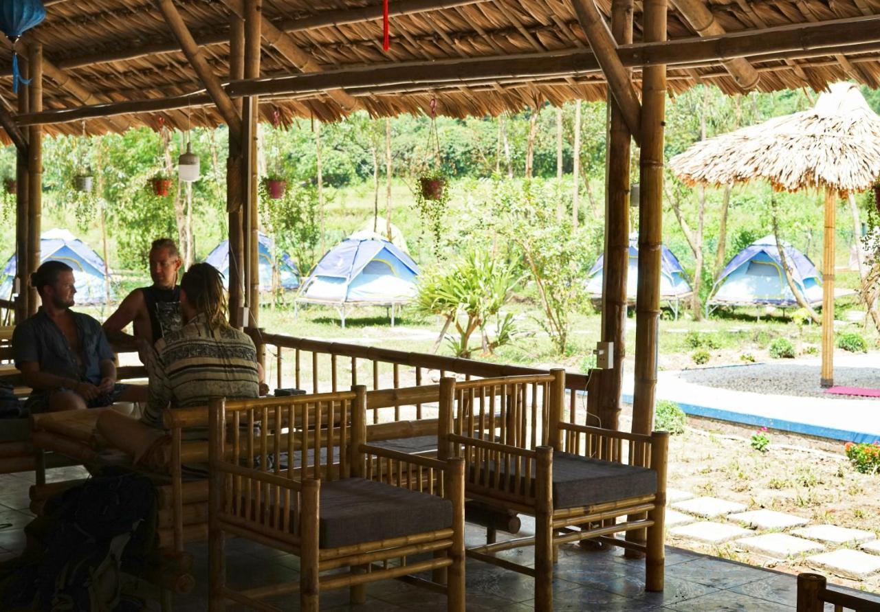 Woodstock Jungle Camp Hostel Hien Hao Buitenkant foto