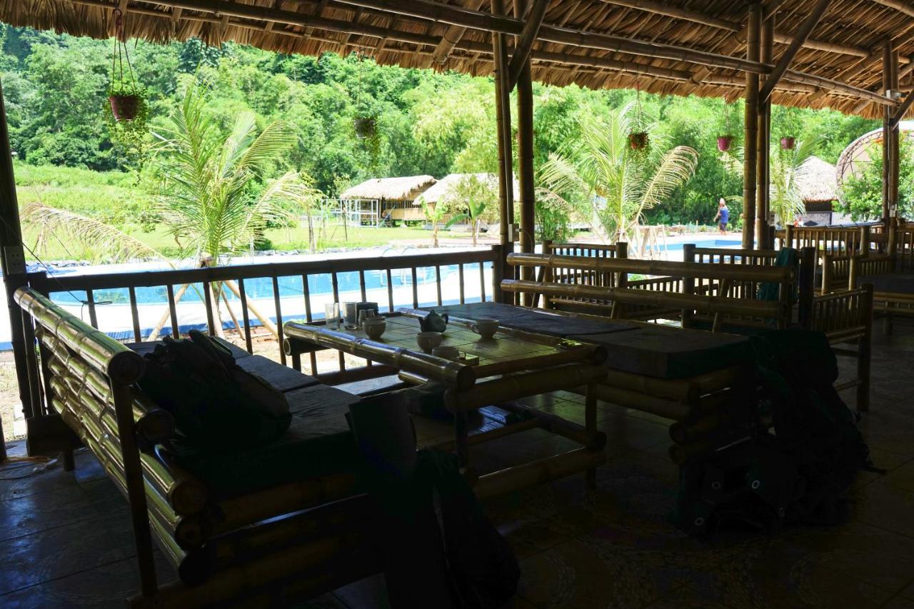 Woodstock Jungle Camp Hostel Hien Hao Buitenkant foto
