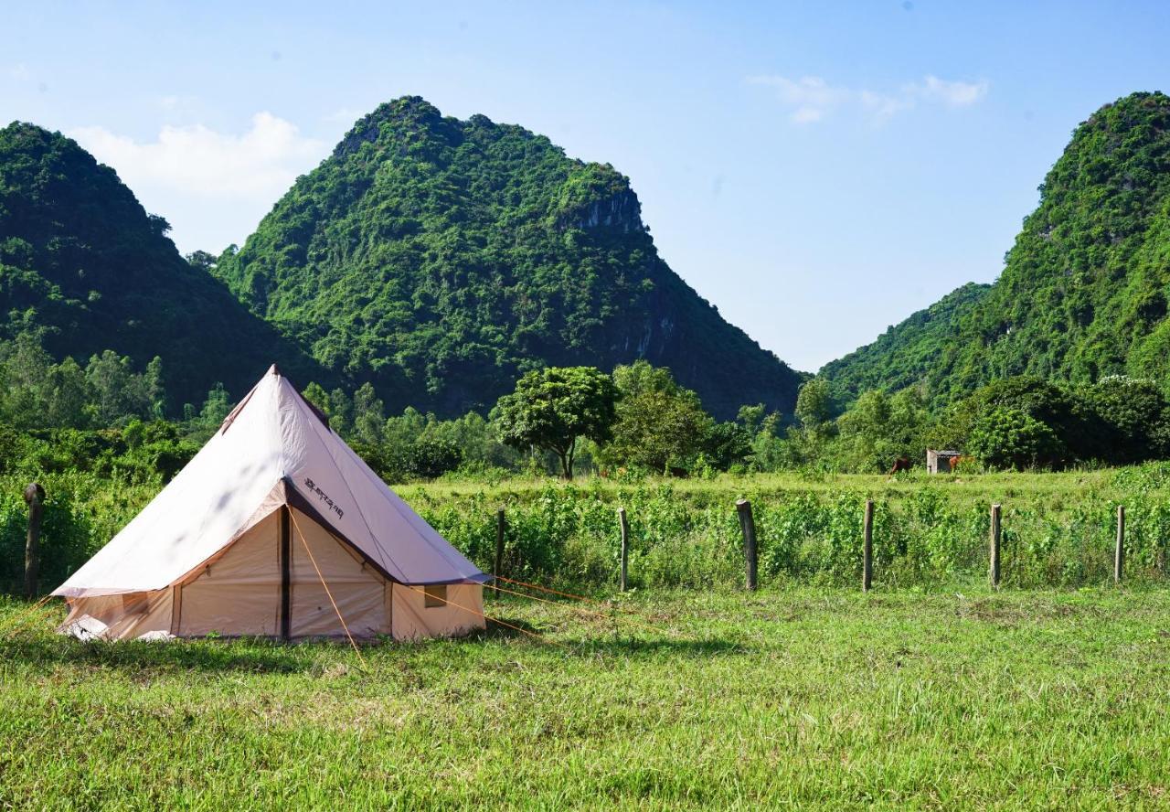 Woodstock Jungle Camp Hostel Hien Hao Buitenkant foto