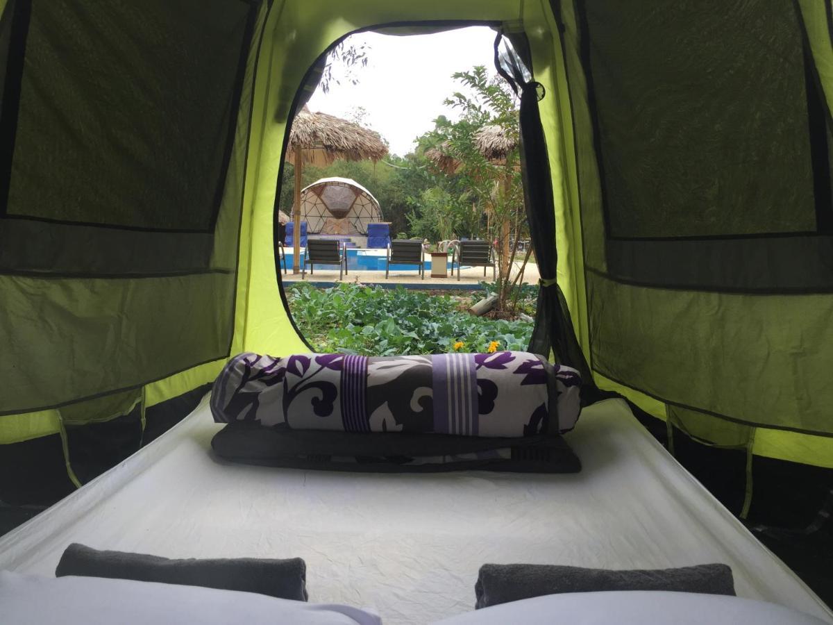 Woodstock Jungle Camp Hostel Hien Hao Buitenkant foto